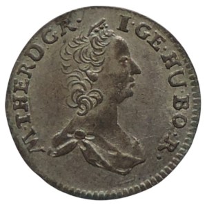 Maria Theresa 1740-1780, 1 krejcar 1758 KB