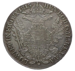 Francis II. 1792-1835, 1/2 thaler 1815 B
