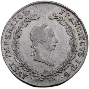 Francis II. 1792-1835, 20 krejcar 1828 E