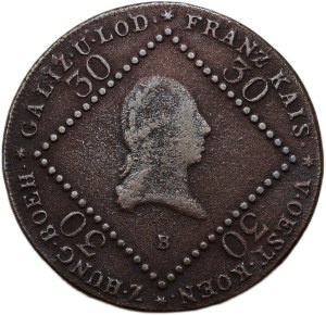 Francis II. 1792-1835, Cu 30 krejcar 1807 B