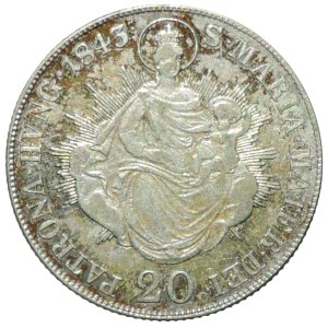 Ferdinand V. 1835-1848, 20 krejcar 1843 B