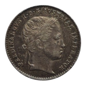 Ferdinand V. 1835-1848, Ag žeton 18mm na korunovaci v Praze 1836