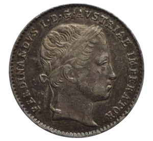 Ferdinand V. 1835-1848, Ag token 18mm at the coronation in Prague 1836