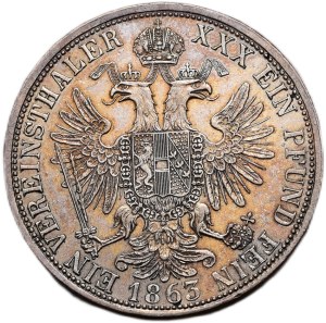 Federal thaler 1863 A