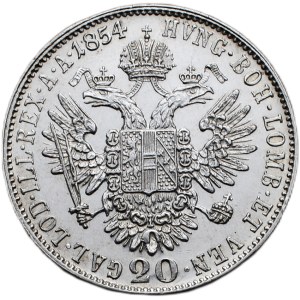 20 krejcar 1854 A