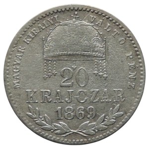 20 krejcar 1869 KB