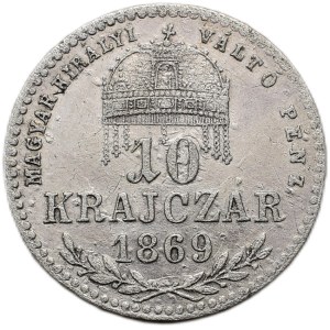 10 krejcar 1869 KB