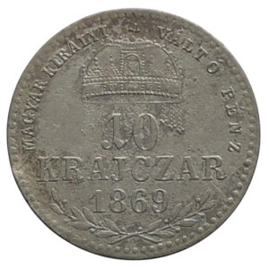 10 krejcar 1869 KB