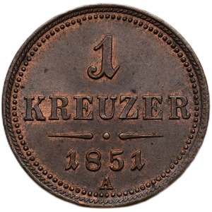 1 krejcar 1851 A