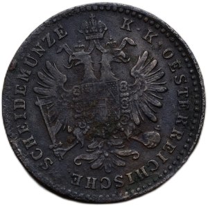 1 krejcar 1863 E
