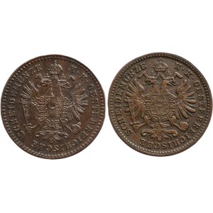 1 krejcar 1881 b.z., 1885 b.z.