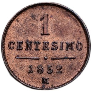 1 centisimo 1852 M