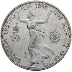 5 cor. 1908 jub.