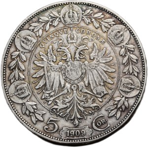 5 cor. 1909 Schwartz