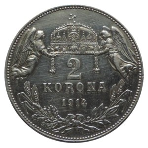 2 koruna 1914 KB R