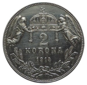 2 crowns 1914 KB R