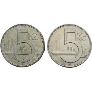 5 Kč 1929, 1930