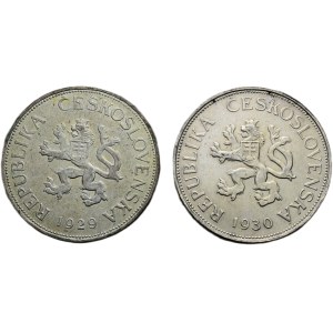 5 Kč 1929, 1930