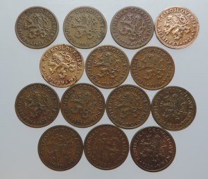 10 halls. 1922, 1923, 1925, 1926 cleaned, 1927 cleaned, 1928, 1931, 1932, 1933, 1934, 1935, 1936, 1937, 1938