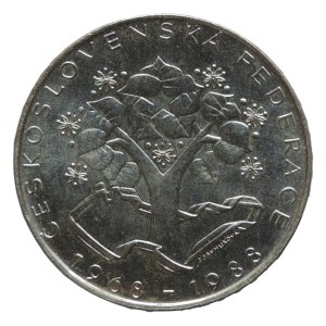 500 Kč 1988 20 let federace