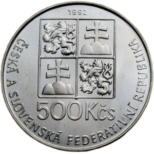 500 CZK 1992 J.A.Komenský