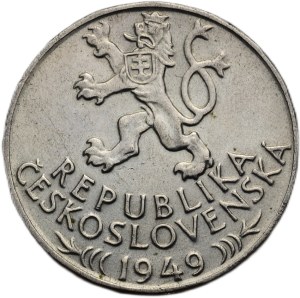 100 CZK 1949 - 700 years of mining rights In Jihlava