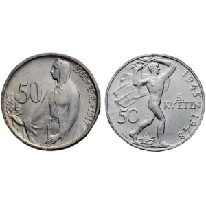 50 CZK 1947 SNP, 50 CZK 1948 May