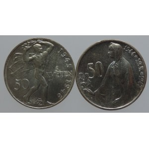 50 CZK 1947 SNP, 50 CZK 1948 May