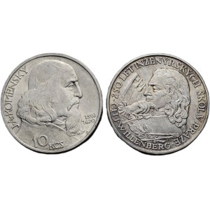 10 Kč 1957 Komenský, Willenberg