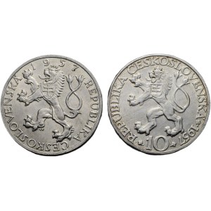 10 Kč 1957 Komenský, Willenberg