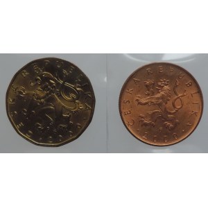20 Kč 2000 + 10 Kč 2000 orloj
