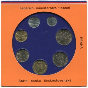 Set of circulation coins 1988