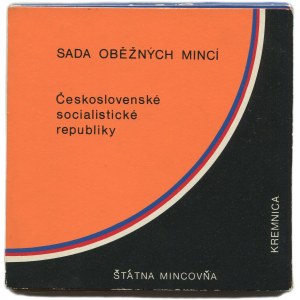 Set of circulation coins 1989