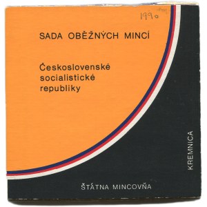 Set of circulating coins 1990