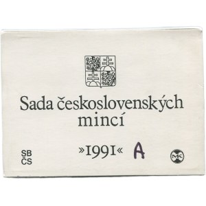 Set of circulation coins 1991