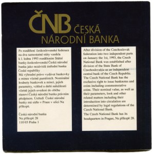 Set of circulation coins 1995, CNB