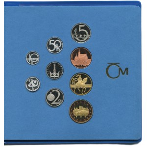 Set of circulation coins 2002, Suede cover