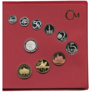 Set of circulation coins 2003, Suede cover