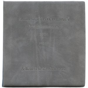 Set of circulation coins 2004, Suede cover