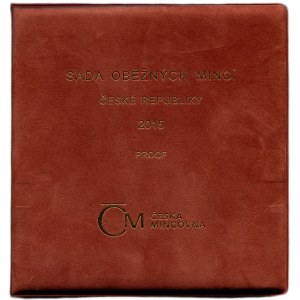 Set of circulation coins 2015, Suede cover