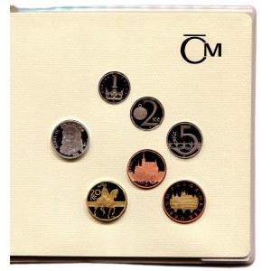 Set of circulation coins 2015, Suede cover