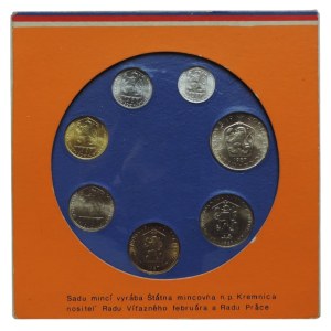 Set of circulating coins 1987