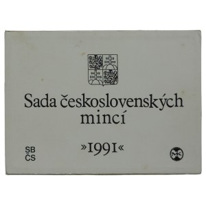 Set of circulation coins 1991