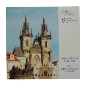 Set of circulating coins 2001, Tyn Church