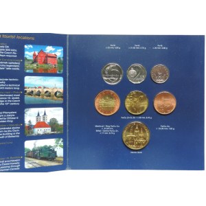 Set of circulation coins 2009, South Bohemia Region