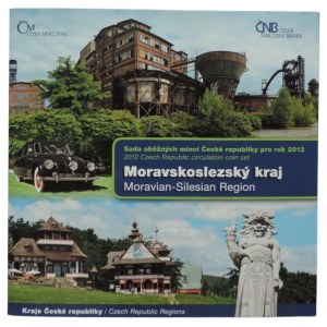 Set of circulation coins 2012, Moravian-Silesian Region