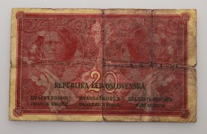 Czechoslovakia 1919-1939, 20 CZK 1919 series P 247