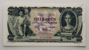Czechoslovakia 1919-1939, 100 CZK 1931 series N