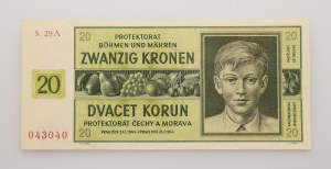 Protectorate, 20 K 1944 series A