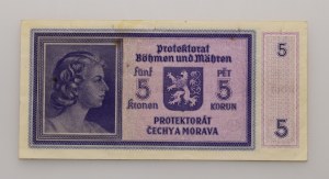 Protectorate, 5 K 1940 series B